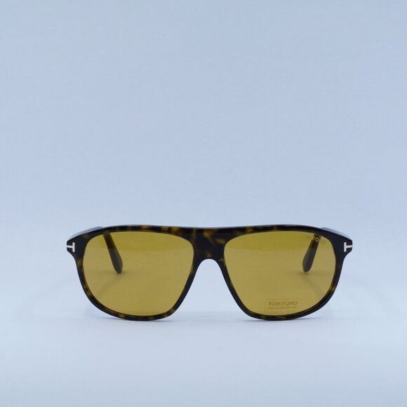 🕶️ New Tom Ford Prescott FT1027 52E Sunglasses - Havana Frame, Brown Lenses - Picture 2 of 11